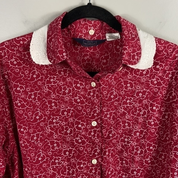 WOOLRICH Vintage Button Down Shirt size M - Picture 4 of 9